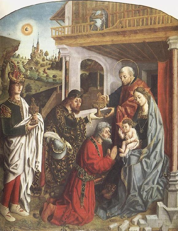 GALLEGO, Fernando Epiphany df oil painting picture